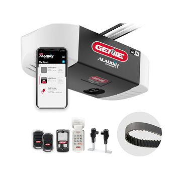 QuietLift Connect 3/4 HPc Wi-Fi enabled ultra-quiet belt drive garage door opener